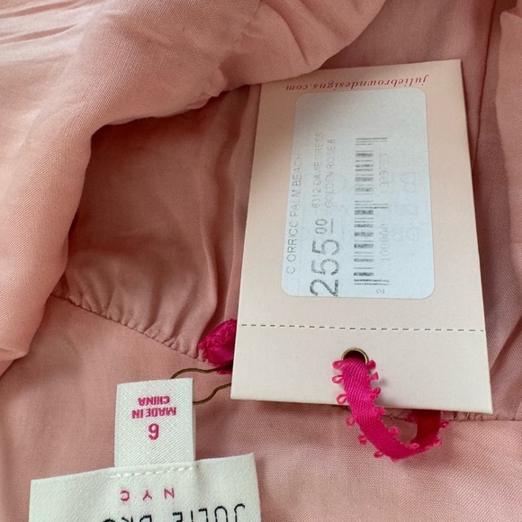 Julie Brown NYC Pink Maxi Dress Size 6.  C24 - Picture 11 of 17